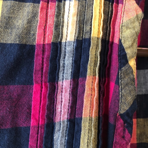 💛💙Poetry Brand Plaided Dress Shirt 100 Cotton💙 - Picture 10 of 14